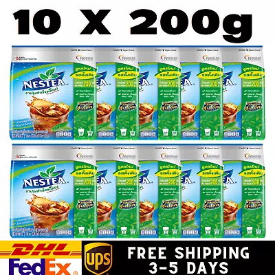 10X NESTEA Iced Tea Mix Unsweetened Instant Drink Pure Tea Easy Brew 200g • $149.90