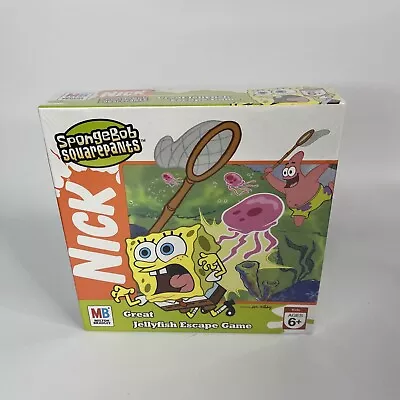 SpongeBob SquarePants Great Jellyfish Escape Game Board Game 2006 SEALED • $18.99