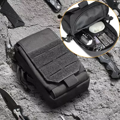 Tactical Military Molle EDC Pouch Multi-purpose Belt Bag Phone Waist Pack Pocket • $11.99