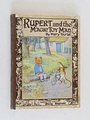 Rupert And The Magic Toy Man - Little Bear Series - Mary Tourtell - 1925 - Good+ • £375