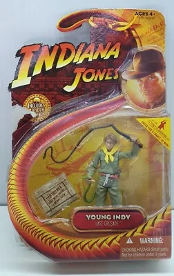 Indiana Jones Young Indy Laat Crusade 3.75  Action Figure 2008 NIB Hidden Relic • $32