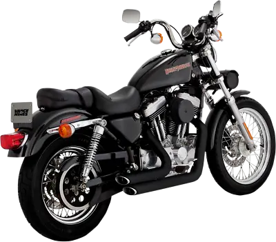 99-03 For Harley 883 Custom XLC VANCE & HINES Shortshots Staggered Exhaust 47223 • $599.99