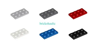 $13.95 • Buy Lego Plate 2 X 4 Parts Pieces Lot Building Blocks ALL COLORS
