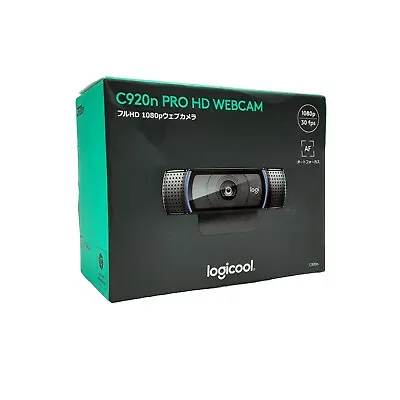Logicool C920n HD Pro Webcam Widescreen Video Calling & Recording 1080p • $28