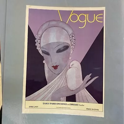 Vintage Vogue Magazine Covers 1916 1917 1927 • $30