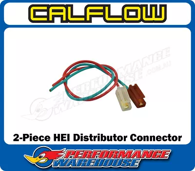 HEI Distributor 2-Piece Power & Tachometer Wire Pigtail Connector CAL-A6500CB • $14.71