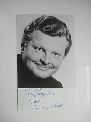 Benny Hill Signed Photo • $110.66