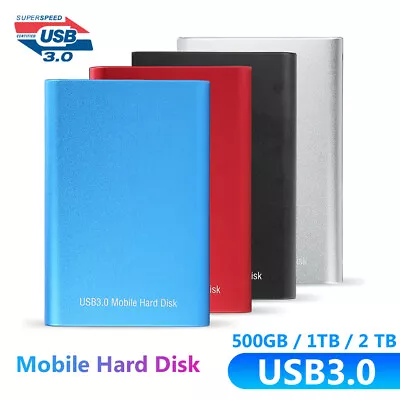 500GB/1TB/2TB Portable 2.5inch USB 3.0 SATA External Storage HDD Hard Disk Drive • $62.73