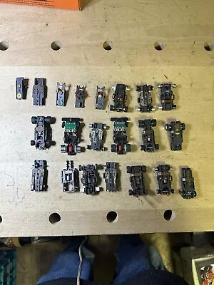 Vintage Large Lot Of Ho Slot Car Chassis And Parts 21 Total  • $13.50