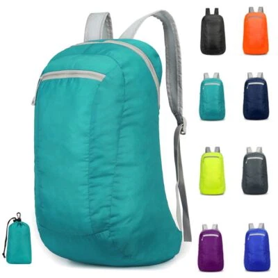 $15.22 • Buy Light Foldable Waterproof Outdoor Sports Backpack Camping Hiking Travel Bag