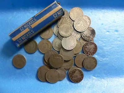 Roll 40 Coins   Liberty Head V Nickels   #M24-40LN • $39.99