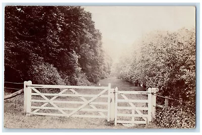 1904 White Gate View Pangbourne Berkshire England Posted RPPC Photo Postcard • £14.46