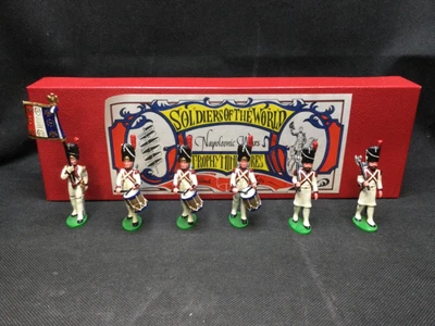 $4.99 • Buy Set Of (6) 3rd Regiment Dutch Army Men Lead Figures [Trophy Miniatures] Wales