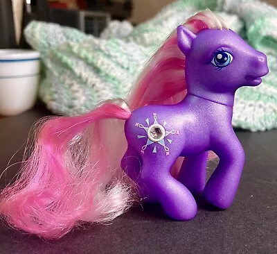 My Little Pony G3 • Star Dasher • Purple & Pink•  Jewel • Magnetic Hoof NM • $4.25