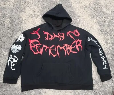 A Day To Remember Tour 2022 Band Black Hoodie Men Size 2XL/ 3XL Graphic Spellout • $59.75