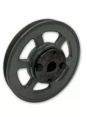 Cast Iron Electric Motor Pulley Sheave 6.75  1 Single Groove For 3l 4l A Belts • $66.83