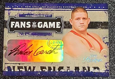 $4.99 • Buy 2005 Donruss Playoff Fans Of The Game Rulon Gardner Auto #FG-3