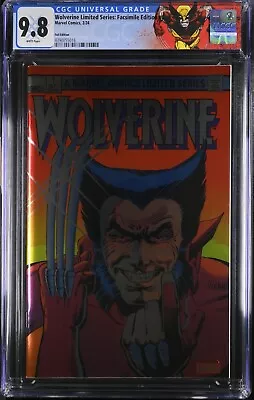 Wolverine Limited Series: Facsimile Edition #1 CGC 9.8 (Marvel 2024) Foil Ed. • $79.95