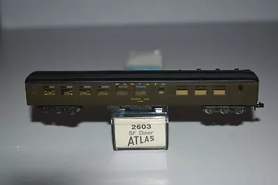 N Scale Atlas 2602 Santa Fe Passenger Diner Coach 1416 C36039 • $19.99