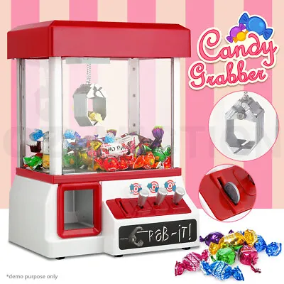 Carnival Style Vending Arcade Claw Candy Grabber Prize Machine Game Kids Toy • $89.95