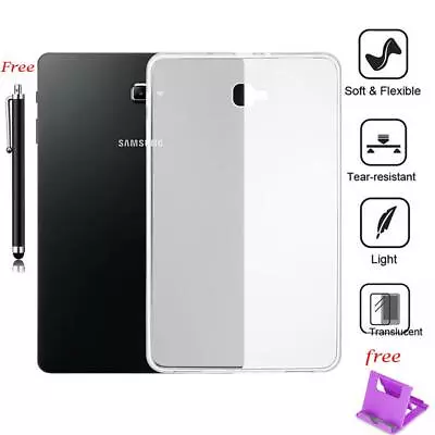 Ultra Slim Soft TPU Silicon Back Cover Case For Samsung Galaxy Tab A E 3 4 S2 S3 • $19.25