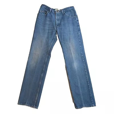 Lee Jeans Mens Size 34 X 34 Actual (33x33) Regular Fit 2008989 Denim High Rise • $11