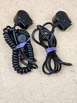 (2) Used Vivitar Model 283 Sensor Adaptor Cord Cables For Flash Shoe Mount • $19.95