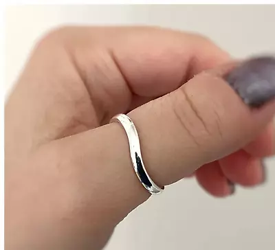 Thumb Band Ring 925 Sterling Silver Handmade Women Jewelry Ring All Size MK904 • $13.59