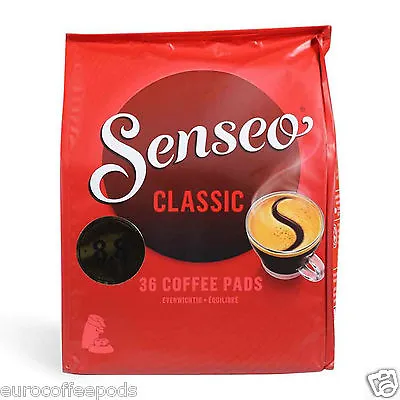 Senseo - Medium / Classic / Regular Roast Coffee Pods 36 Pads • £8.49