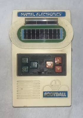 Mattel Electronic Football Handheld Game Vintage Nostalgia Gaming 1977 • $40.63