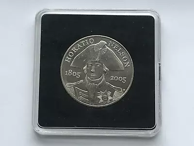 ~Simply-Coins~ 2005 HORATIO NELSON FIVE 5 POUND COIN BOXED • £23.60