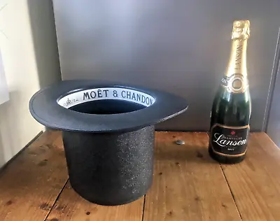 Vintage Moet & Chandon Caudry Top Hat Ice Bucket Cocktail Party Bar Prop Display • £45