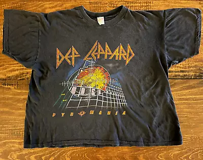 Def Leppard Pyromania Pyromania Vintage Authentic T-Shirt From 1983 • $69.95