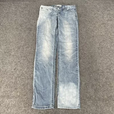 LEVIS Demi Curve 26 Jeans Womens Blue Skinny Stretch W26 L32 (13466) • £9.99