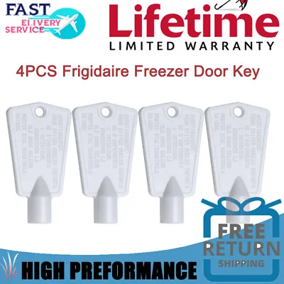 $6.99 • Buy 4PCS Frigidaire Freezer Door Key 297147700 AP4301346 PS1991481 KEYS 06599905 New