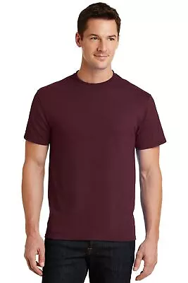 Port & Company PC55 Men's Cotton/Poly Core Blend 50/50 T-Shirt S-6XL Plain Tee • $12.55