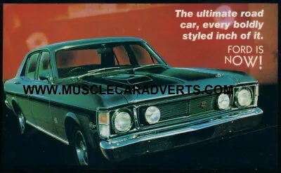 1970 FORD FALCON FAIRMONT XW GT GS A3 ADVERT POSTER X2 Sales Advertisement  • $25