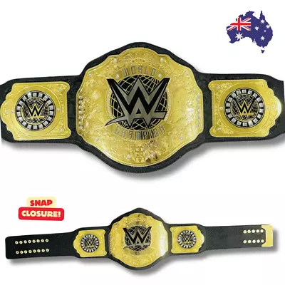 New Wwe 2024 World Heavyweight Championship Replica Title Belt Adult Size-brass • $195