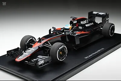 1/18 AUTOart Fernando Alonso McLaren Honda MP4-30 Spanish GP 2015-18121 • $219
