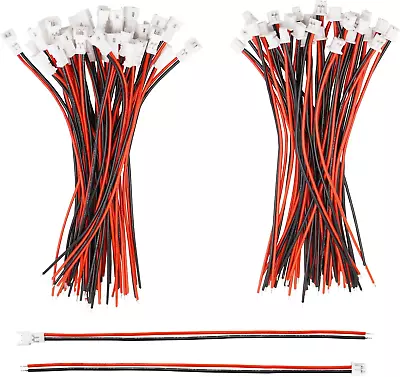 30 Pairs 26 AWG 2 Pin Mini Micro JST 1.25Mm Connector Plug Cable Wire Male Femal • $12.23