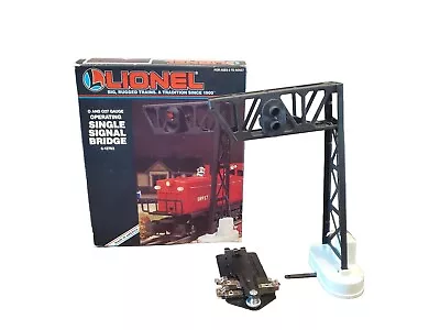 Lionel 6-12763 O/O27 Gauge Single Signal Bridge W/ Original Box ~ SC368 • $30