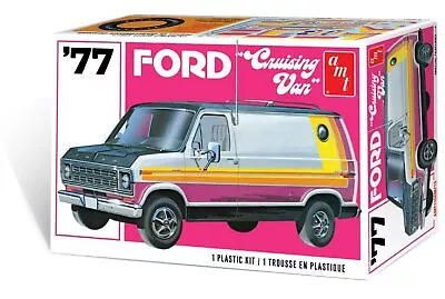 AMT 1977 Ford Cruising Van 1:25 Scale Model Kit • $37.02