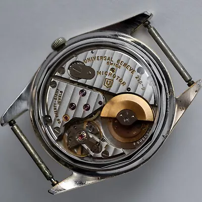 Universal Genève Polerouter Sapphire Exhibition Caseback • $162.49