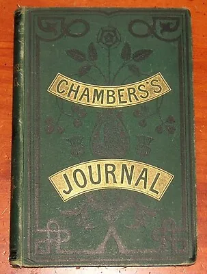 Chambers Journal 1875 Popular Literature Science Art  Walter's Word  Queensberry • $29.95