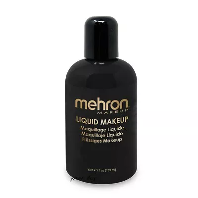 Mehron Makeup_liquid Face Body Paint_theaterstage Tv_4.5oz Black/ White Pick 1  • $9.98