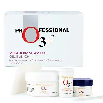 O3+ Meladerm Vitamin C Gel Bleach For Skin Whitening And Hair Lightening (96 Gm) • $26.99