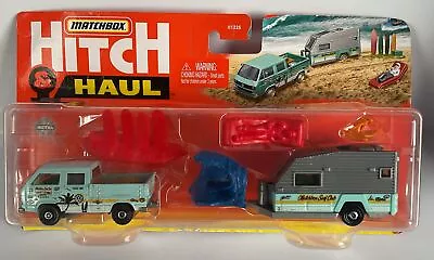 Matchbox Hitch & Haul MBX Wave Rider Volkswagen T3 Transporter 2021 GWM60 NEW • $31