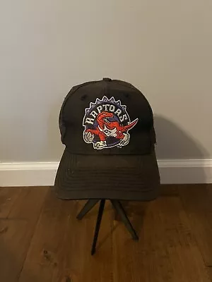 Vintage 90's Toronto Raptors The Game Big Logo NBA Basketball Snapback Hat Cap • $39.99