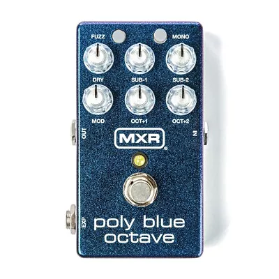 Dunlop MXR M306 Poly Blue Octave Pedal • $219.99