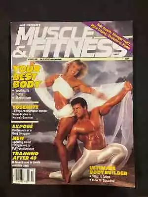 Joe Weider's Muscle And Fitness Magazine October 1988 Very Good Condition • $14